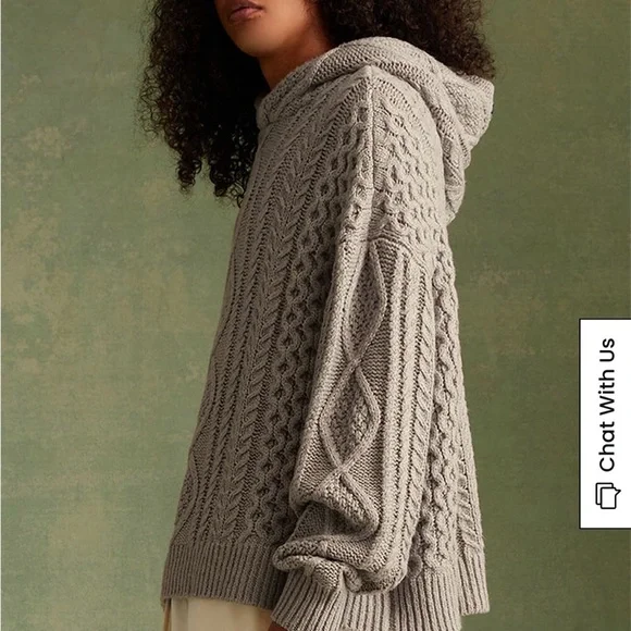 Essentials Fear of God Cable Knit Hoodie - Picture 2 of 6